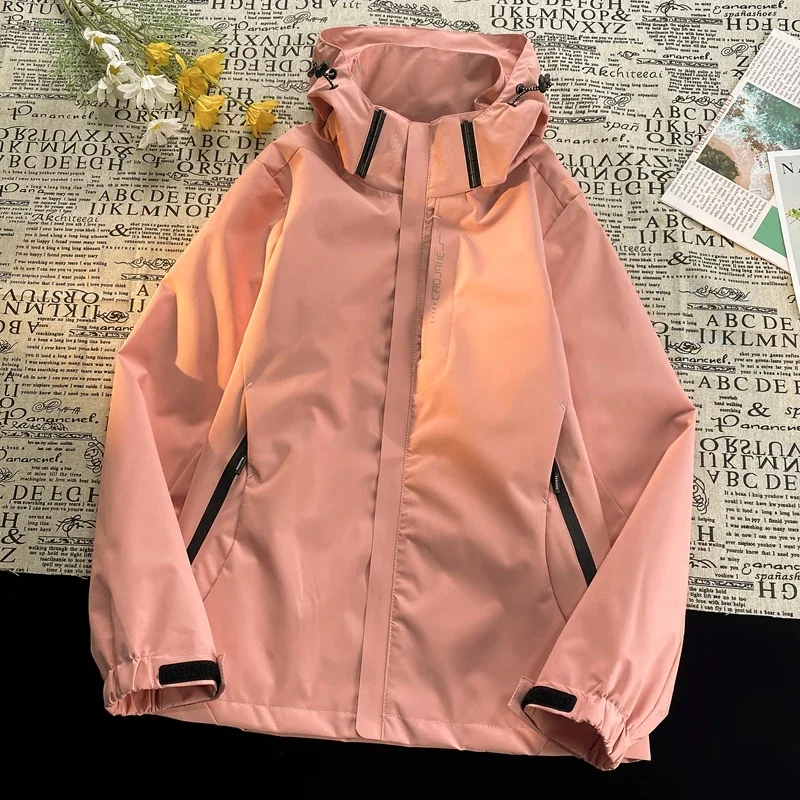 Autunno Outdoor arrampicata escursionismo giacca impermeabile donna 2024 cappotto con cappuccio Trekking giacche a vento da montagna per donna