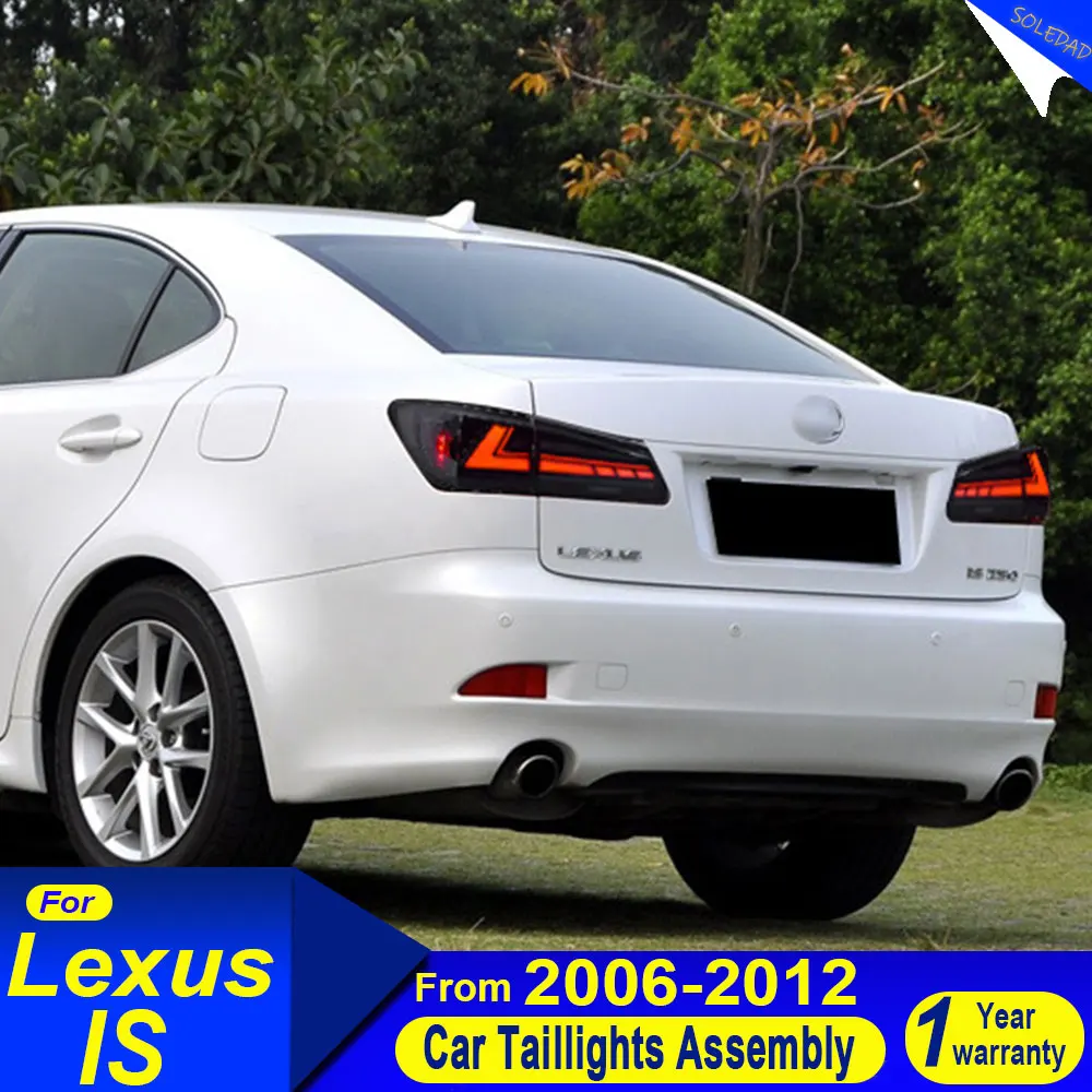 

Car Taillight For Lexus IS IS250 lights 2006-2012 Upgrade Modified to New DRL Dynamic Turn Signal LED Taillight Auto Accessories