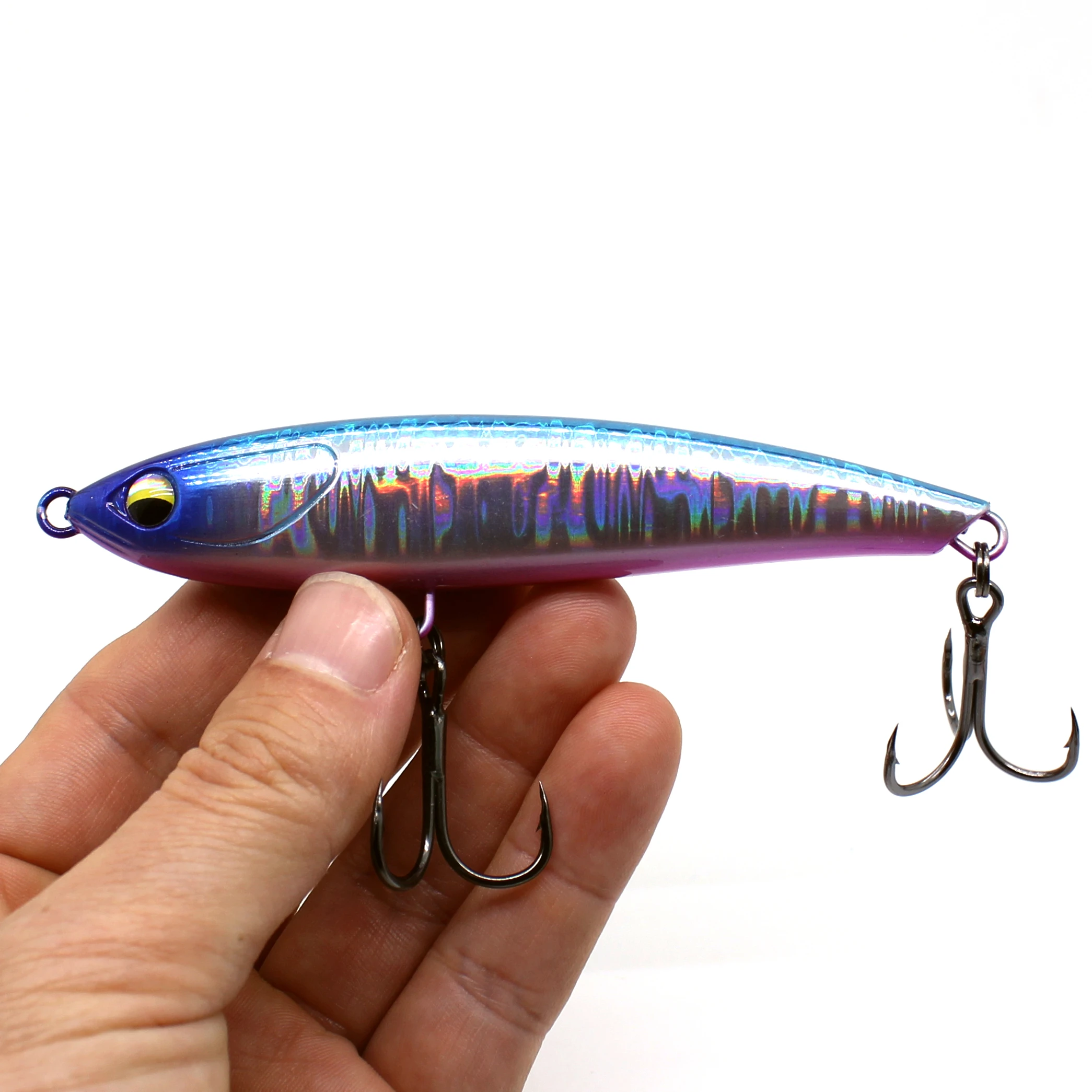 Aoclu-Hard Bait Wobbler, sinkender Bleistift stock, schwerer Langstrecken guss, geeignet für das Fischen mit frischem Meerwasser, 105mm, 28,3g – Detail 17