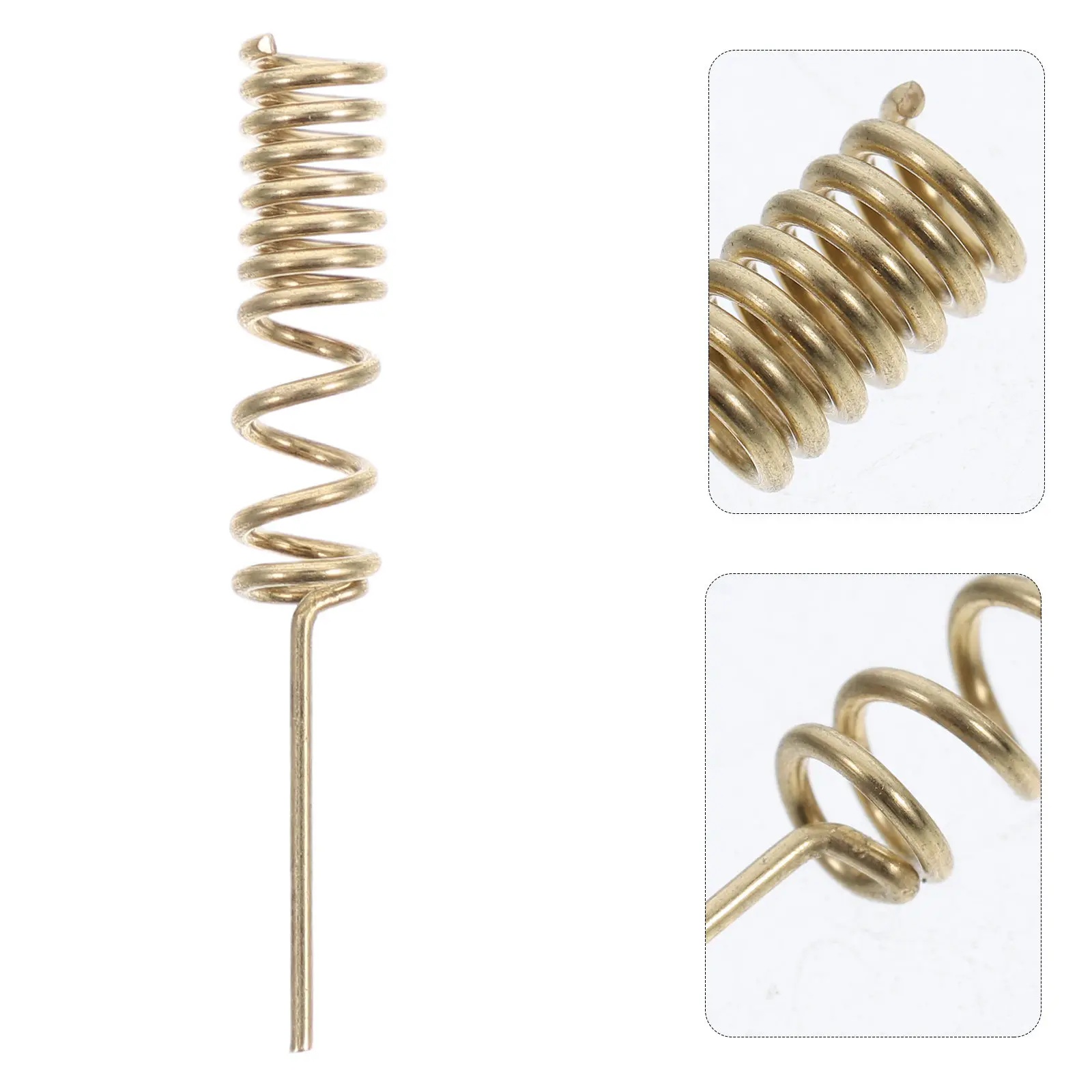 

10Pcs Antenna Thickened Phosphor Copper Spring Helical Coil Wireless Signal Enhancement Data Transmission Communication
