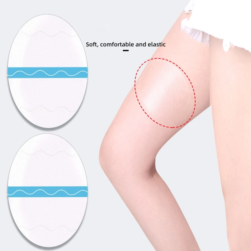 10 ชิ้น/เซ็ตที่มองไม่เห็นต้นขาด้านใน Anti-Chafing สติกเกอร์ Anti-Wear Patch Self-Adhsive สวมใส่แผ่นทิ้งเทปบางเฉียบ