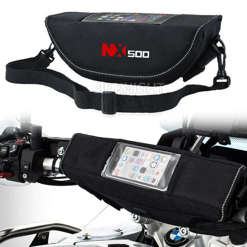 For Honda NX 400 500 NX500 NX400 2024 Motorcycle Waterproof And Dustproof Handlebar Storage Bag Motorcycle Handlebar Travel Bag