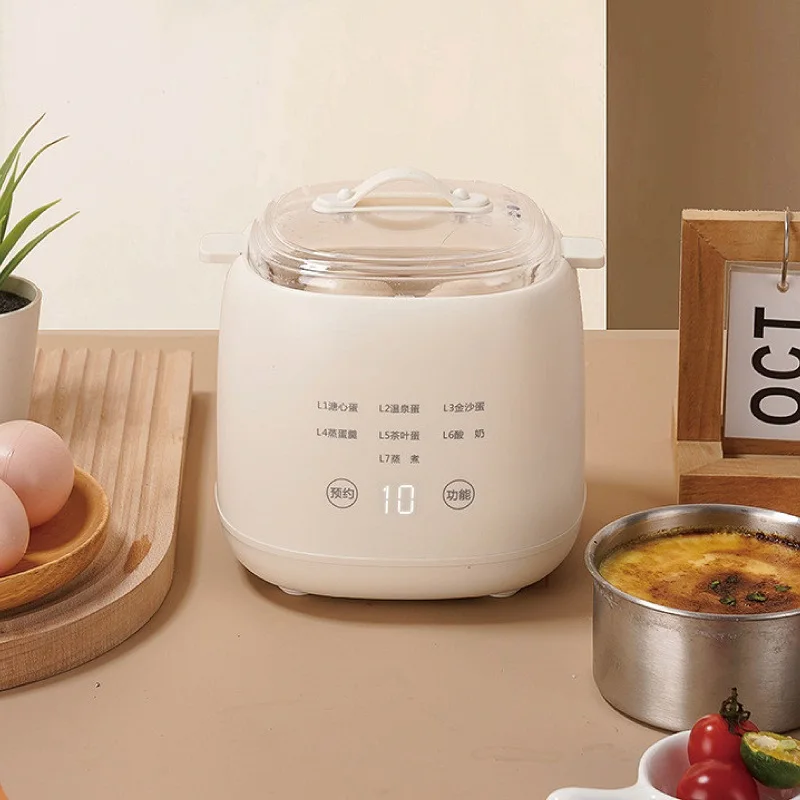 300W Multifunctional Egg Cooker 24h Appointment Breakfast Machine Smart 4 pcs Egg Cooker Automatic Power Off Electric Steamer