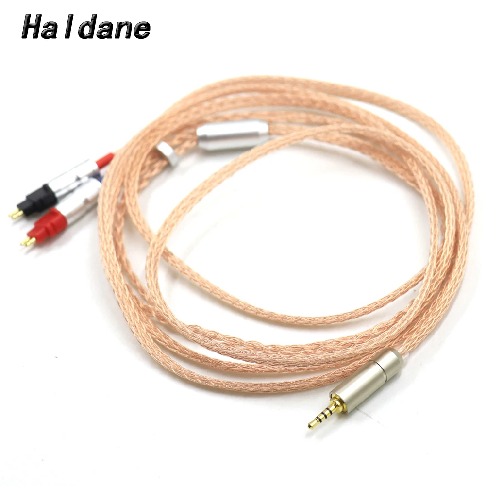 

Haldane HIFI 16Cores UPOCC Single Crystal Pure Copper Headphone Upgrade Replace Cable for HD580 HD600 HD650 HDxxx HD660S HD58x