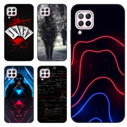 For Huawei P40 Lite Case Cover For Huawei Nova 7i Case Bumper on For Huawei Nova 6se Shockproof Silicone Back Phone Case P40Lite