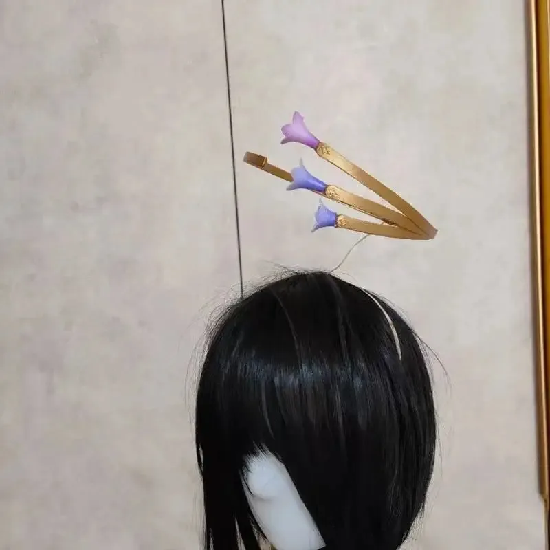 متوفر في المخزون لعبة هونكاي ستار السكك الحديدية أحدث أغطية الرأس روبن التأثيرية هالة الأذن أقراط مشبكية ملكة جمال روبن الدعامة لحفلة كرنفال الهالوين #2