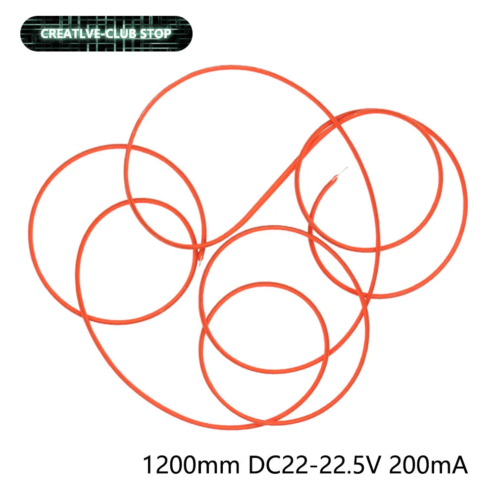 

1200mm LED Filament Edison Bulb Filament Lamp Part DC22-22.5V 200mA Incandescent Light Accessories Diodes Flexible Filament DIY