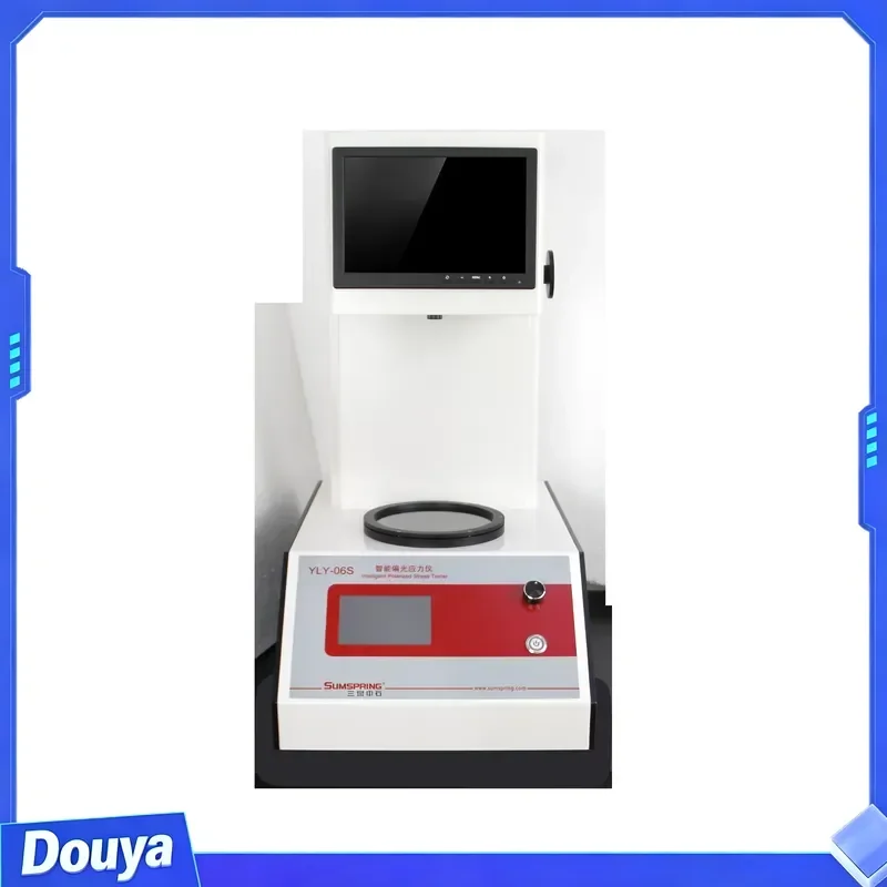 Sumspring Digital Glass Polariscope High Precision Annealing Stress Tester for Glass Containers