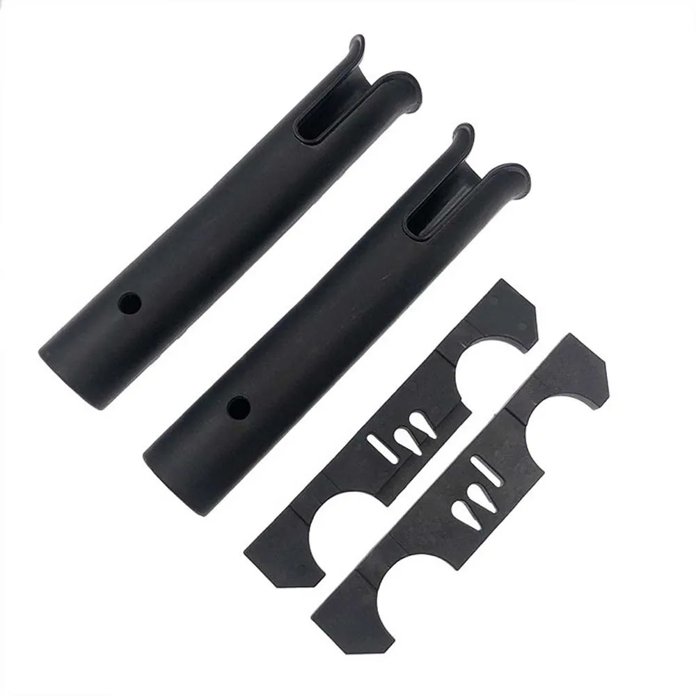 

Двойная нейлоновая пластиковая башня для пистолета, съемное сиденье для удочки, поддержка яхты для кораблей, черный и белый