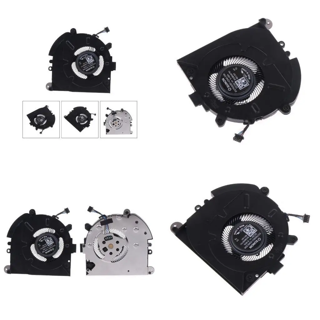 

652F Охлаждение ноутбука 5 В 0,5A 4PIN CPU COLER для Elitebook 830G5 830 Fan