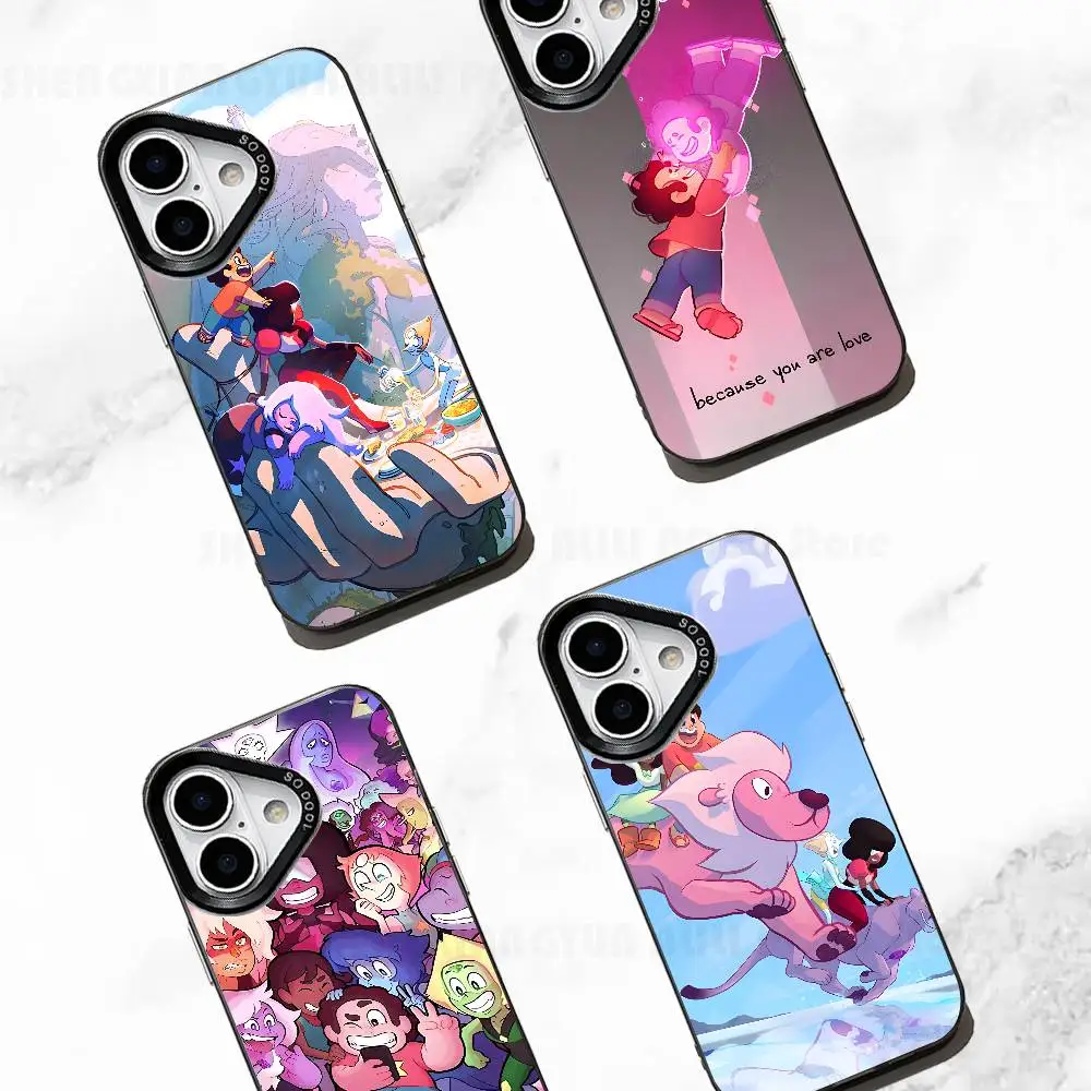 

Cartoon S-Stevenn-U-Universe Phone Case For IPhone 17 16e 16 15 14 13 12 11 Pro Max X XR XS MAX Back Cover