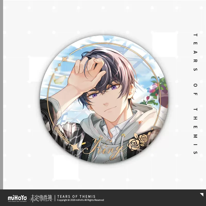 Sunsyea テミスの涙 公式グッズ miHoYo オリジナル 正規品 XSMJ バッジ RMarius von Hagen Luke Pearce Artem Wing Vyn Richter