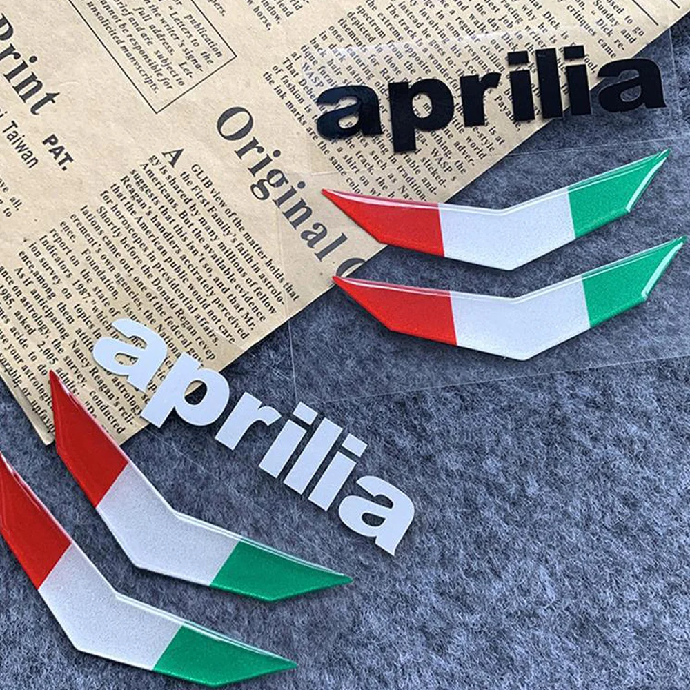 For Aprilia 3D Sticker Motorcycle Accessories Tuono Tuareg Shiver GPR SR GT RS RS660 RSV4 RS4 V4 1100 750 660 457 200 150 125 50