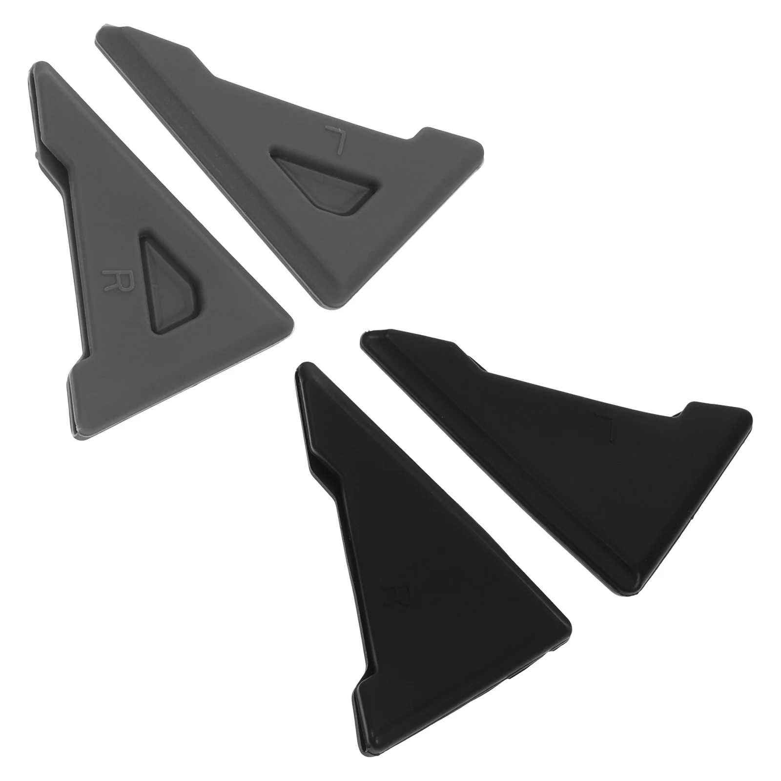 

4pcs Car Door Anti Collision Stickers Silicone Edge Guards Bumper Protective Case Door Corner Protector Guard Against Scratches