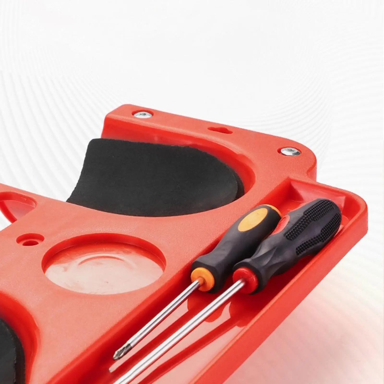 

Rolling Knee Creeper Rolling Kneeler Comfortable Tool Tray Holder Car Repair Kneeling Pad for Auto Repairing Workshop