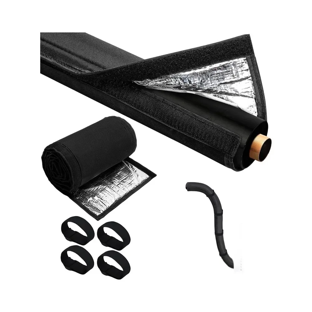 Waterproof Pipe Sleeve Copper Pipe Insulation Cover 5-layer Construction Design 600d Oxford Fabric Material Insulation