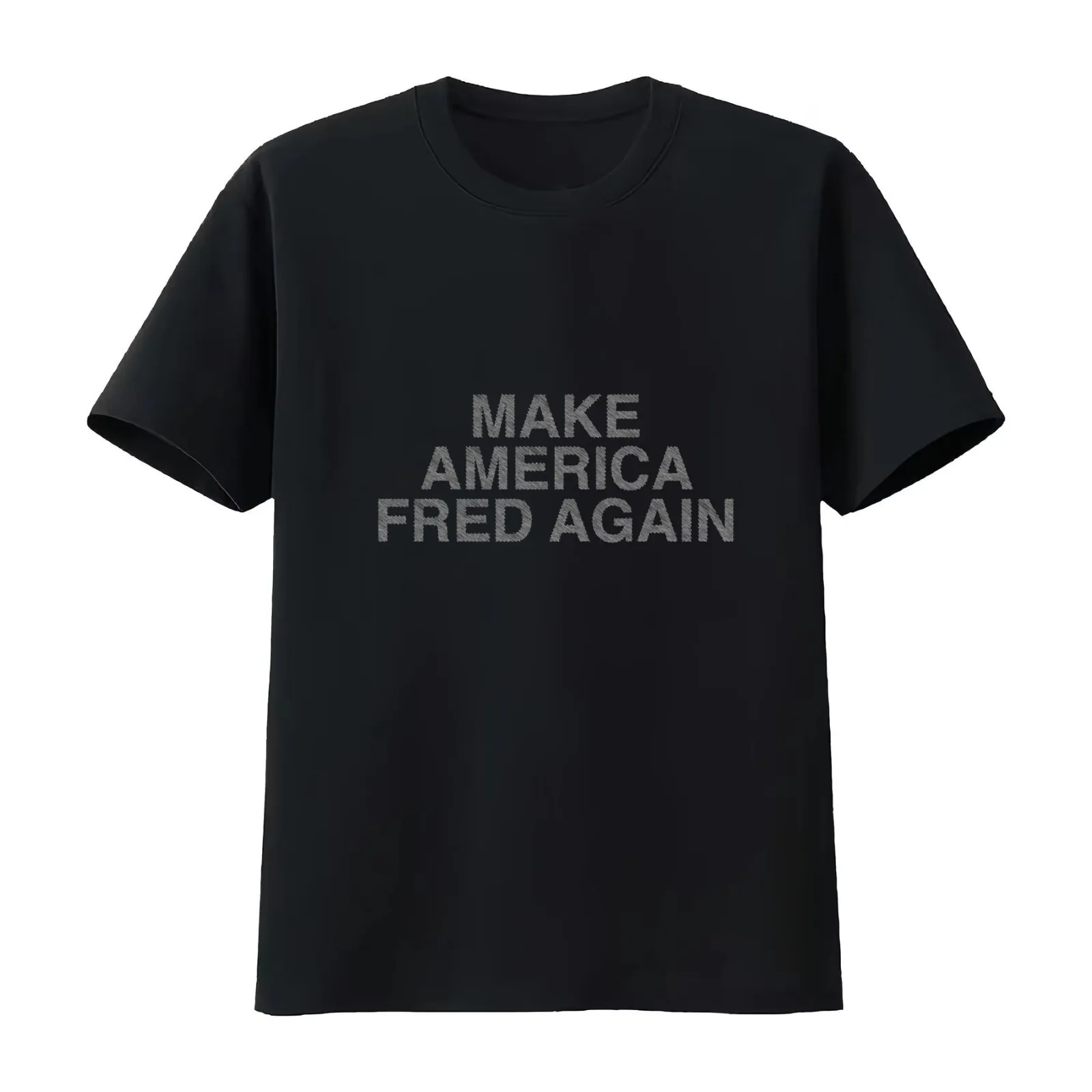 Make America Fred Again T-Shirt Summer Casual Cotton Tee Oversized Streetwear Tops Vintage Graphic Print Unisex Men Women