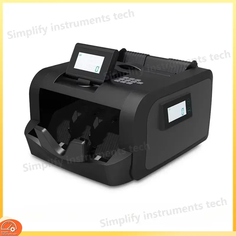 Banknote Counter Currency Money Bill Counter with Dual LCD Display Automatic Counting Sorting and Detecting Function