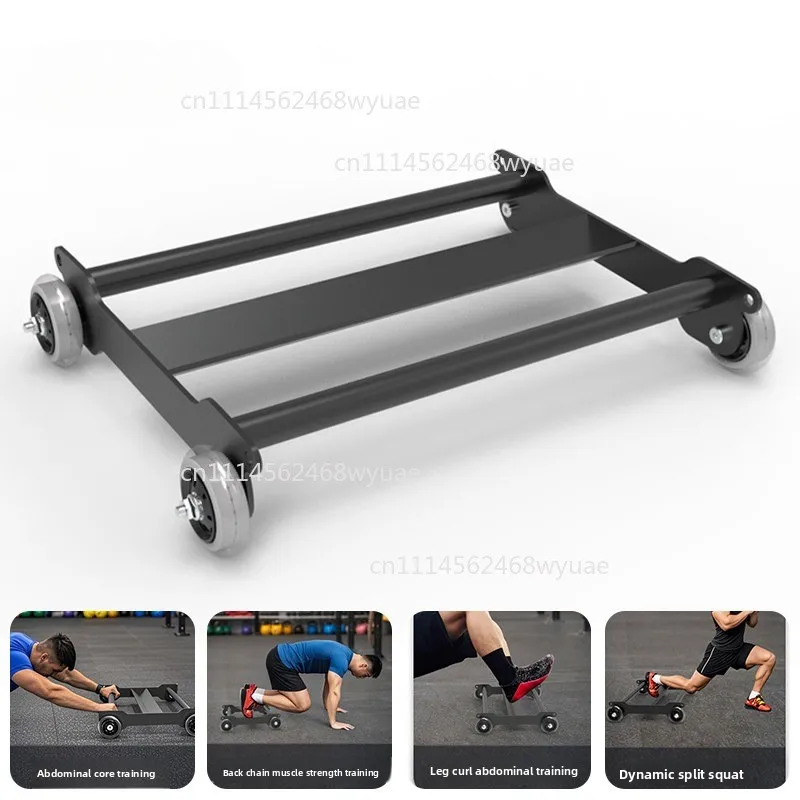 Commercial Core Training Vehicle, Abdominal Muscle Trainer with Ab Disc for Strength & Stability Fitness