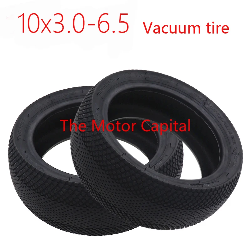 superior quality 10x3.0-6.5 Tubeless Tire Vacuum  for 10 inch Electric Scooter  Replacement Parts