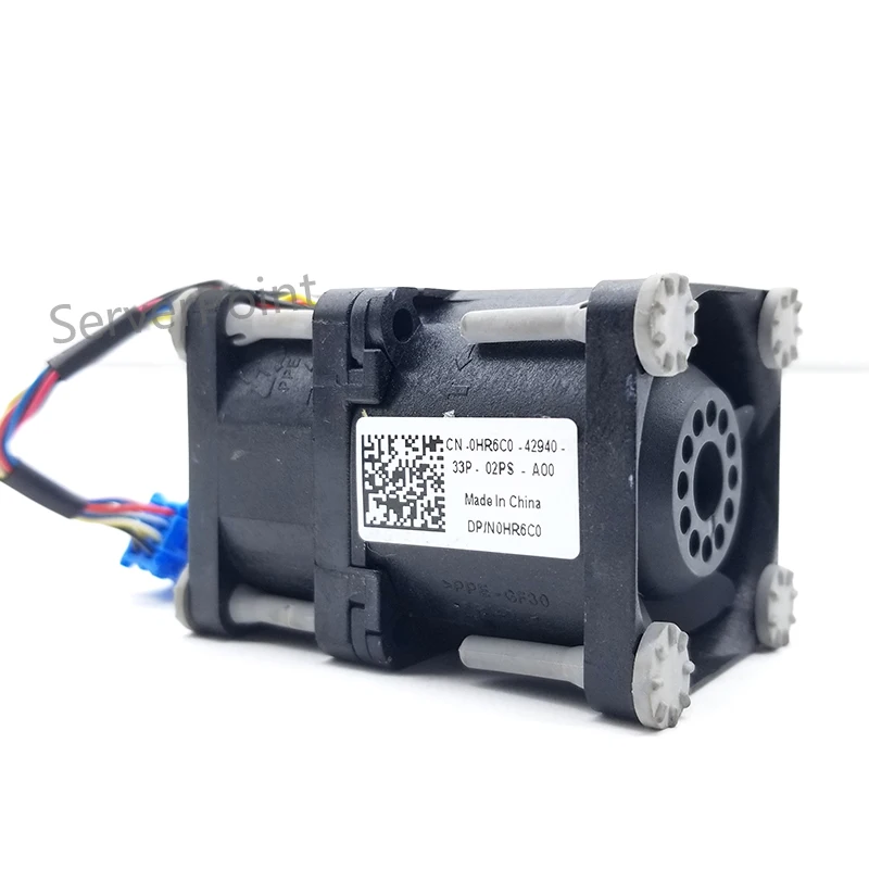 Genuine original for 0HR6C0 HR6C0 00P3JT 0G8KHX  G8KHX  CPU Cooler for PE R320 R420 12V Dual Rotor Server Fan