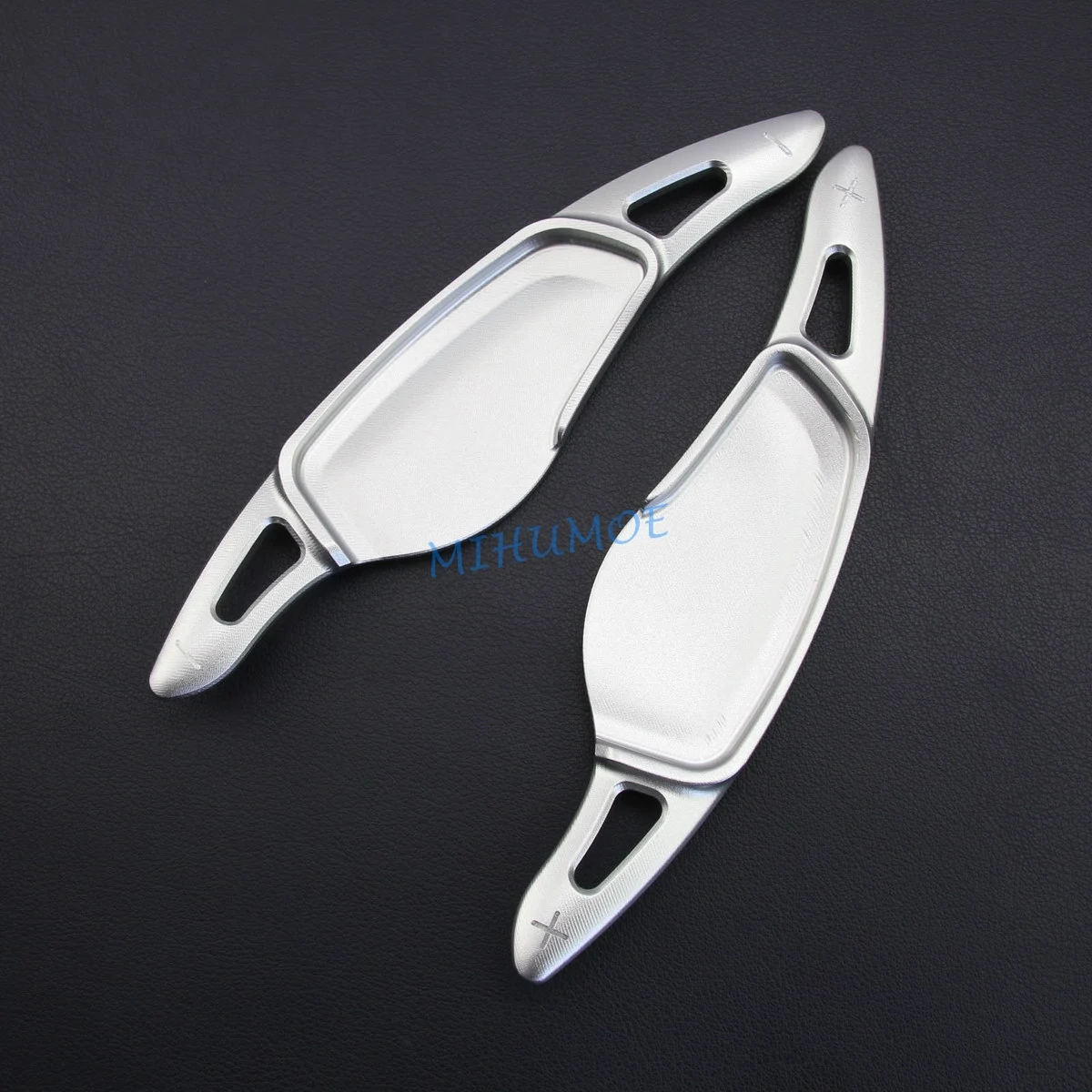 For BMW X3 X4 X5 X6 X7 F44 G20 G21 G22 G26 G30 G31 G32 G01 G05 Aluminum Interior Steering Wheel Paddle Shifter Extension Silver