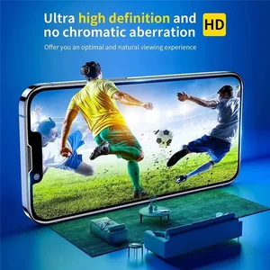 Cam filmi cam koruma için 1 ila 5 adet temperli cam iPhone 16 15 14 13 12 11 Pro Max iPhone 7 8 X XS XR İphone x'lerde en çok satılan 11 cam-no. 3