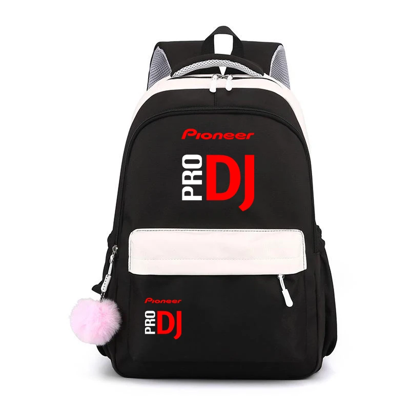Pioneer Pro Dj Backpacks Fashion High Capacity Students Backpack Laptop Rucksack Boys Girls School Bags Teenager Travel Book Bag