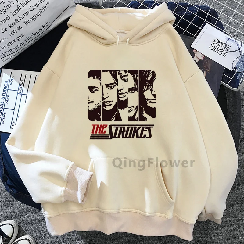 the Strokes hoodies men 2023 Kawaii aesthetic clothes man harajuku clothes