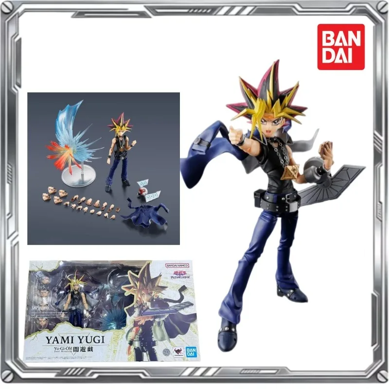 

Оригинальная фигурка BANDAI S.H.Figuarts Ями Юги из Yu-Gi-Oh! Коллекционные фигурки Duel Monsters: Аниме-модели, игрушки, подарки WY