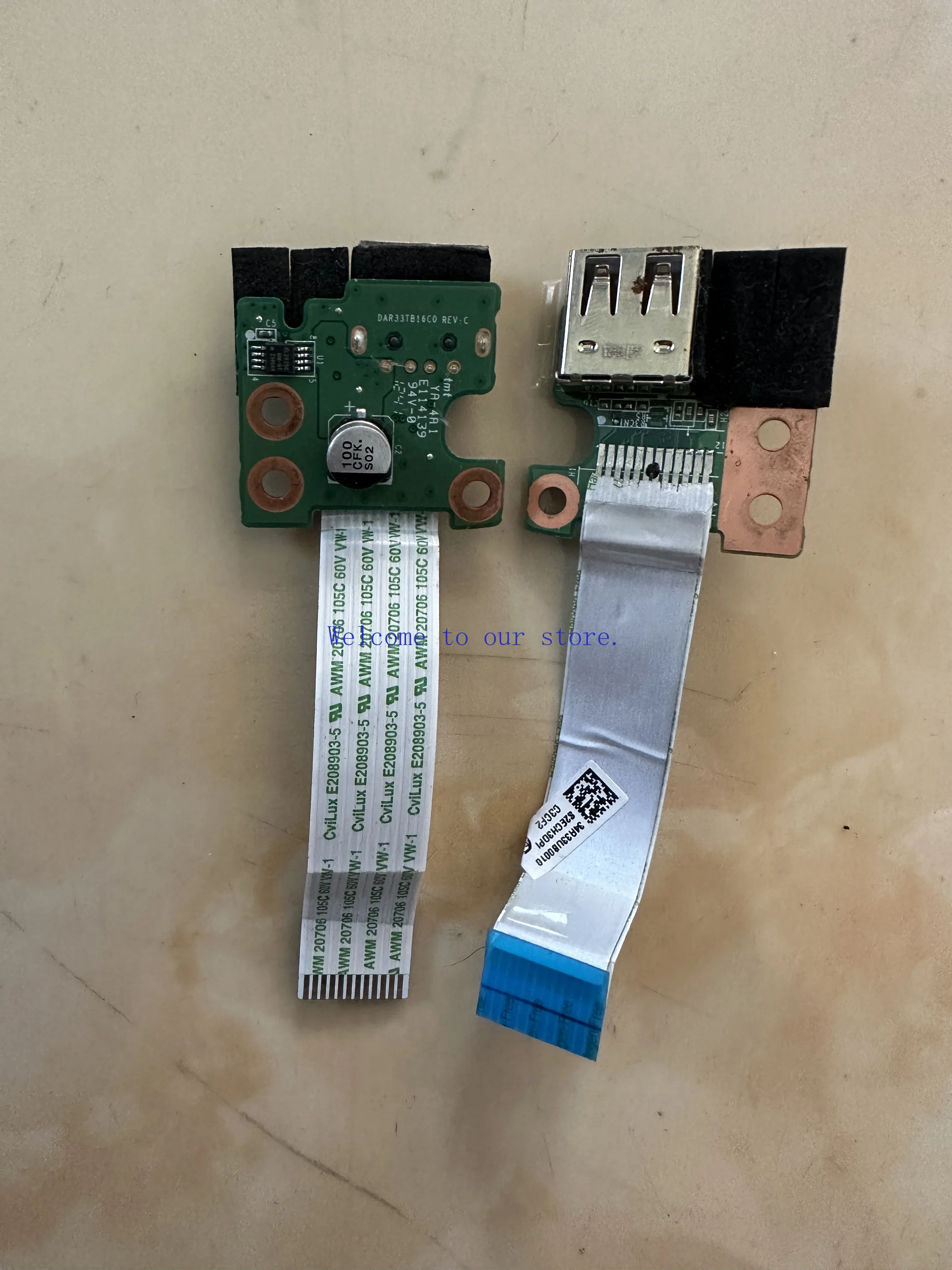 For HP G4-2000 G6 G7-2000 USB interface small board DAR33TB16C0