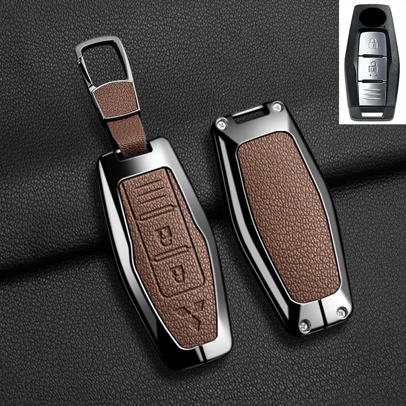 Passend für Mitsubishi Outlander 2023 2024 2025 Auto-Zinklegierungs-Schlüsselgehäuse Hochwertiges Fernbedienungs-Autoschlüssel-Set Zubehör – Detail 16