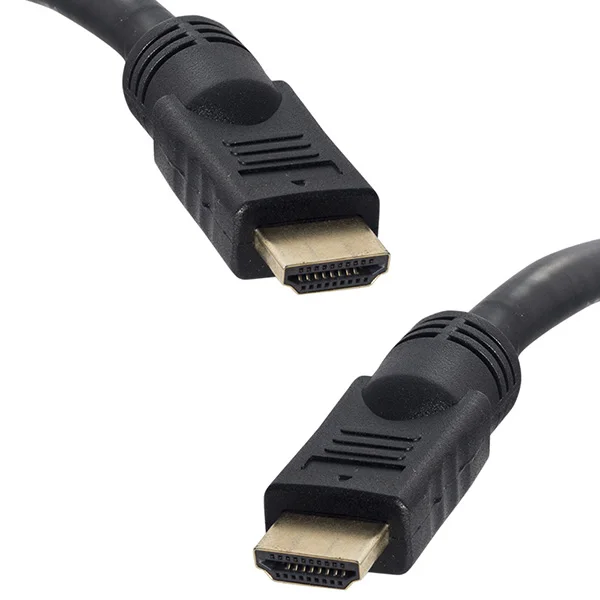 POWERMASTER PLASTIC FLAT BLACK 25 METERS HDMI CABLE POŞETLİ