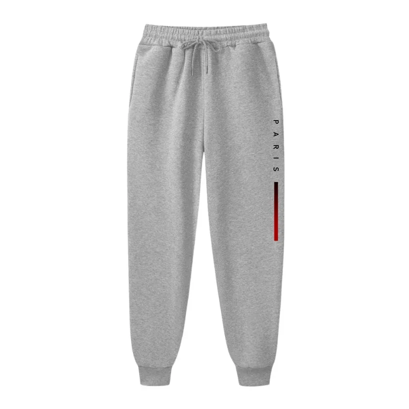 

Men's Versatile Jogging Trousers with Drawstring High Quality Soft Sports Casual Sweatpants Streetwear Printed Gym Pants