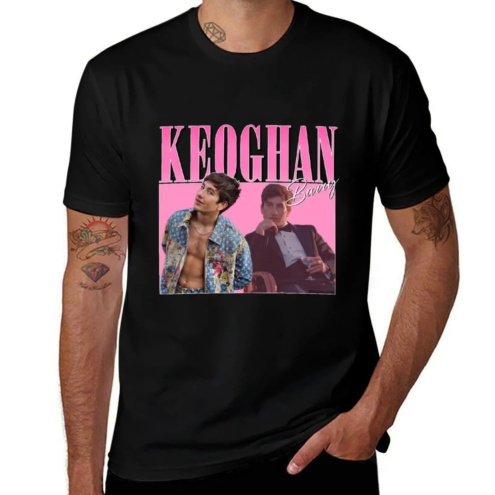 

BARRY KEOGHAN RETRO DESIGN Barry Keoghan design T-Shirt mens graphic t shirts t shirt man luxury