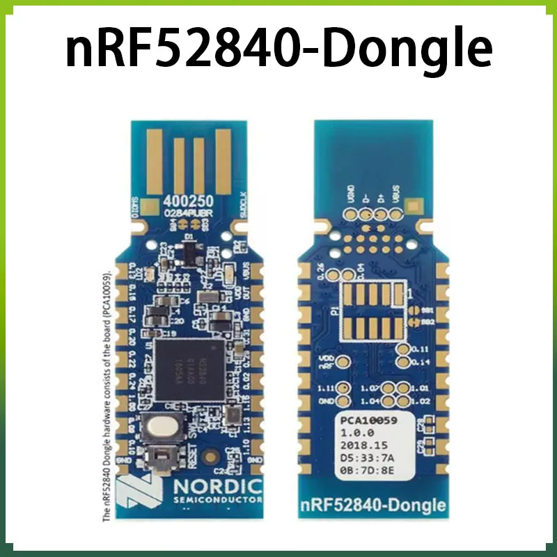 Nordic NRF52840 Dongle Sniffer Tool USB Verschlüsselungs-Dongle PCA10059 Bluetooth-Entwicklungsmodul für NRF Connect für Desktop