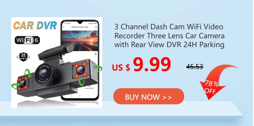 Car Reverse Monitor with  Rear View Camera Backup Camera Kit Back Up Car Monitor Display Parking System Rearview Reverse Monitor