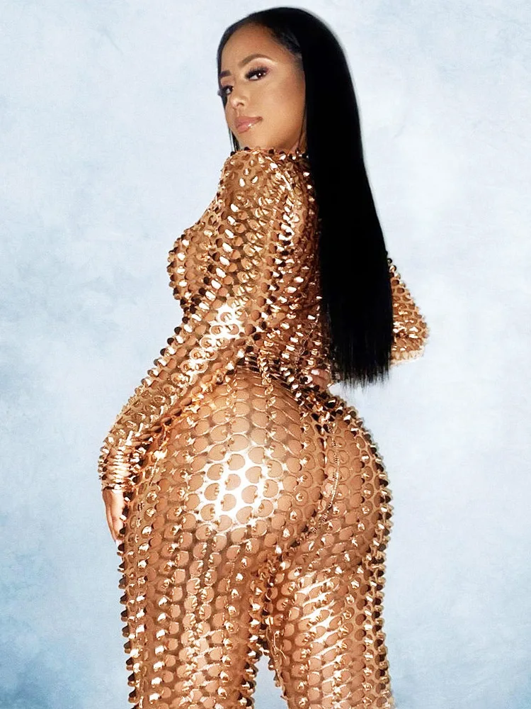 

Женские модные универсальные удобные комбинезоны с вырезами, сексуальные, с эффектом подтяжки ягодиц, утягивающие, с длинными рукавами, в уличном стиле, повседневные.