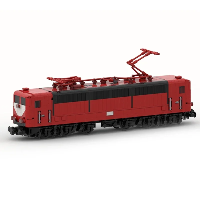 Stadt High-Speed Zug Modell Moc Gebäude Ziegel DB-Baureihe Zug Technologie Modulare Blöcke Geschenk Weihnachten Spielzeug DIY Sets montage