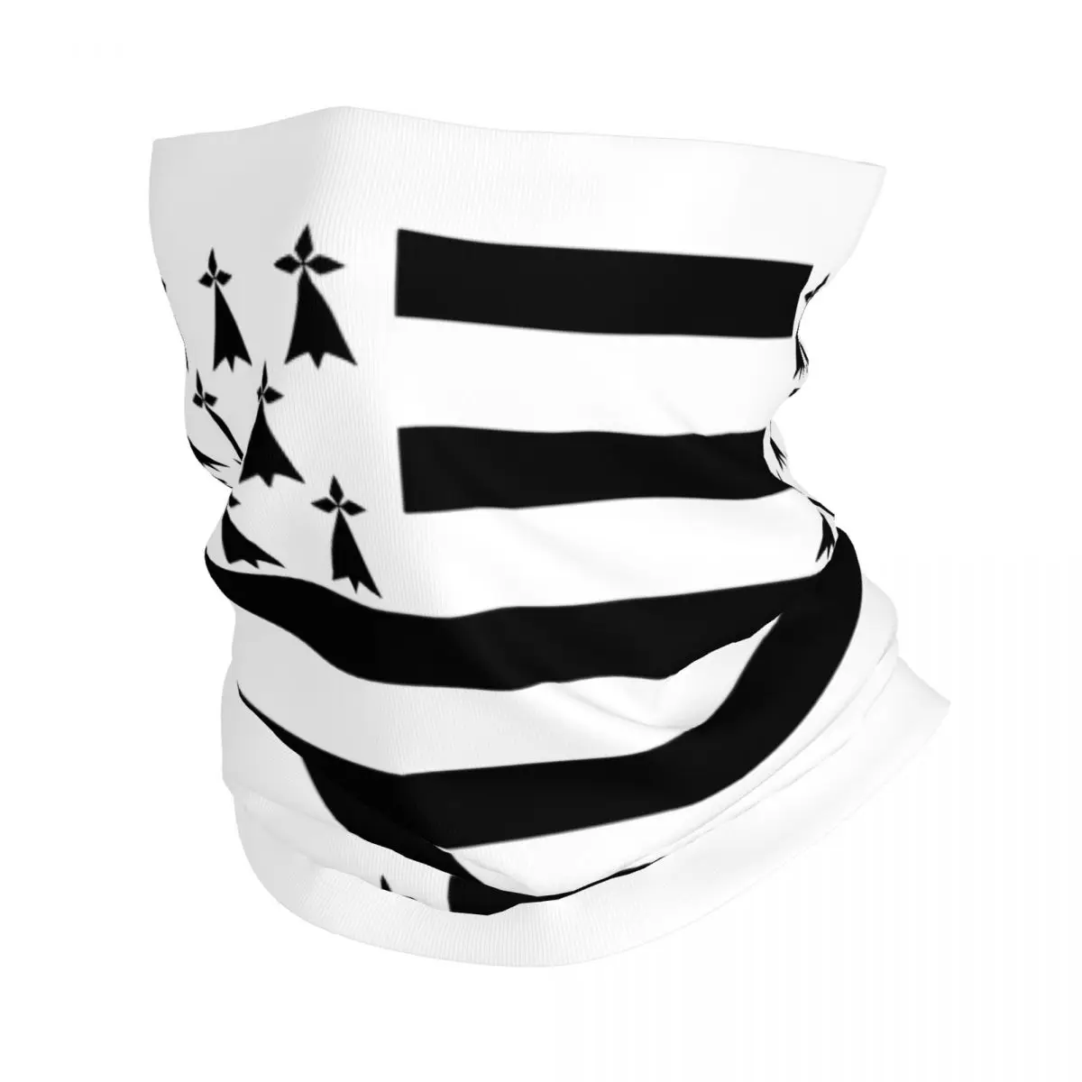 Breton Brittany-Bandana con estampado de bandera para hombre y mujer, bufanda cruzada multifuncional para ciclismo, lavable