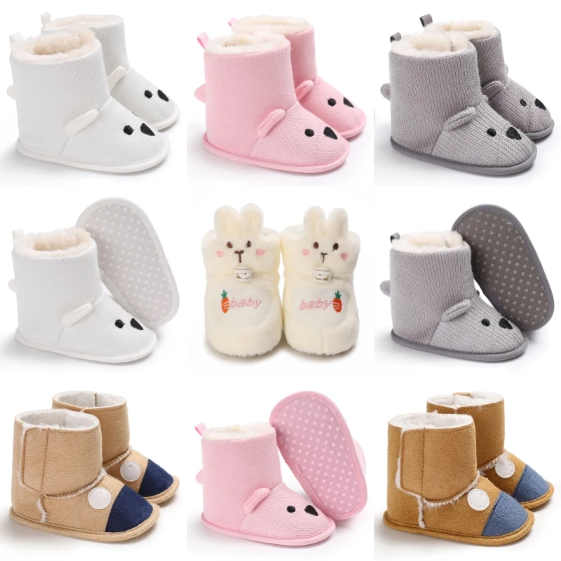 New Baby Boots Warm Soft Sole First Walker Boots for Boys Gi