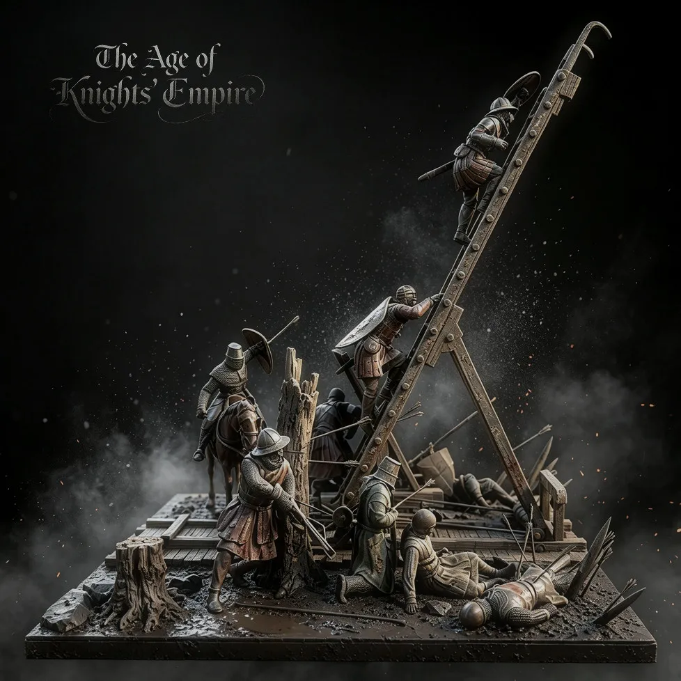 The height of people 25mm 50mm Resin model kit colorless self-assembly (3D printing) TD-7896/3D