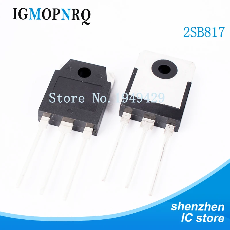 5pcs 2SD1047 D1047 or 5pcs 2SB817 B817 TO-3P audio amplifier  the tube  authentic IC