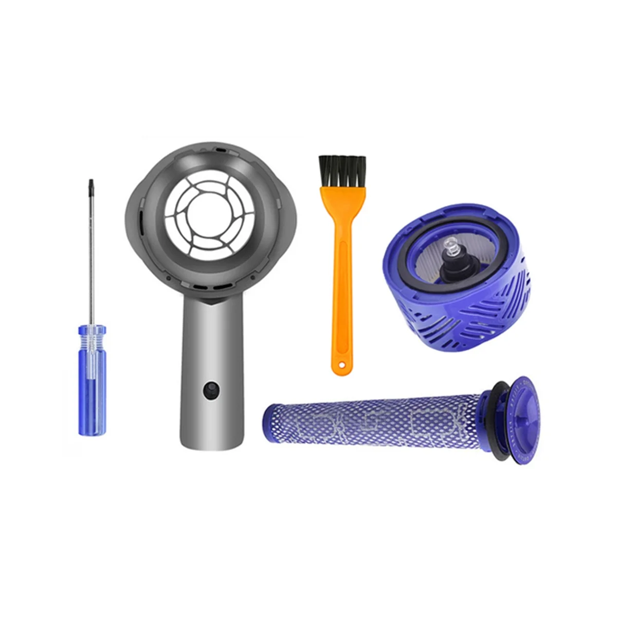 Комплект накладок на заднюю крышку двигателя для пылесоса V6 DC58 DC59 DC61 DC62 DC63 DC74