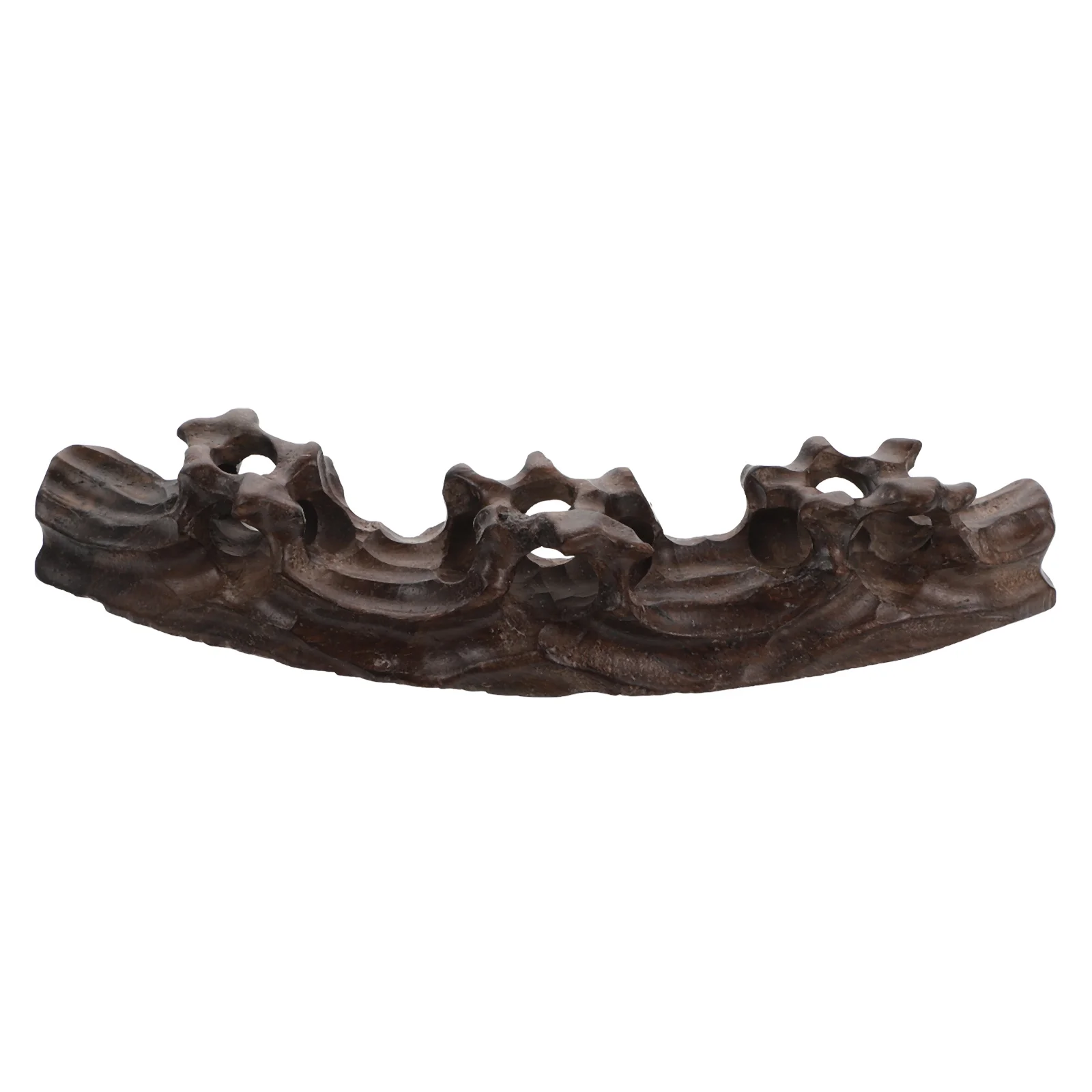 

1pc Rosewood Calligraphy Brush Holder Premium Wood Practical Pen Stand For Ink Brush Painting Tool Organizer Art Supplies