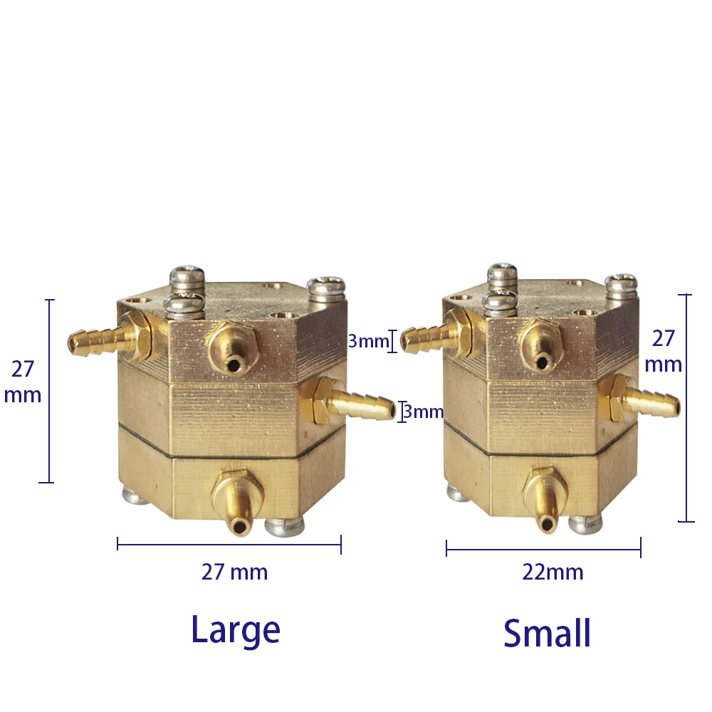 JNSUR Dental Chair Unit Parts Diaphragm Valve Copper F/T Type Water Source Control Regulating Total Air Switch Hexagon Pressure