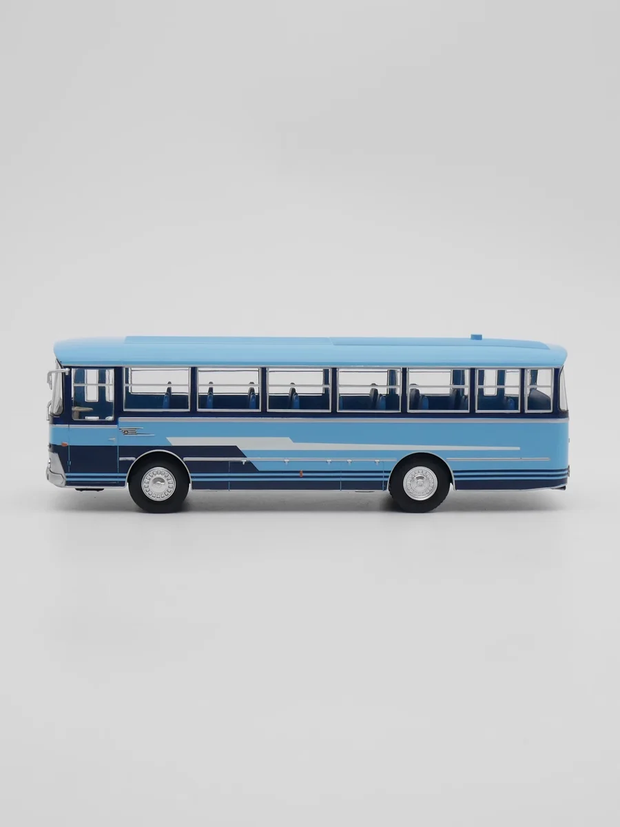 Diecast 1/43 Scale Fiat 309-1 SDM 1966 Italian Bus Metal Alloy Car Model Retro Collectible Ornament Gift