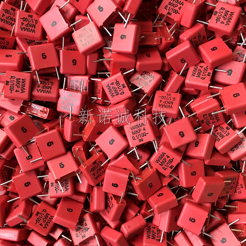 10pcs/German Weimar Capacitor 100V 104 0.1UF 100V 100nF MKP4 Pin Distance 7.5mm 5%