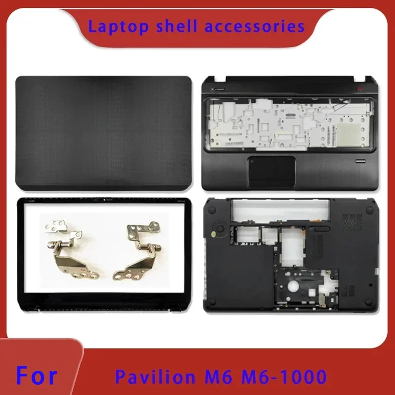 

Suitable for Envy Pavilion M6 M6-1000 Series Laptop LCD Back Cover, Front Panel, Palm Rest, Bottom Cover Hinge A B C D Cover