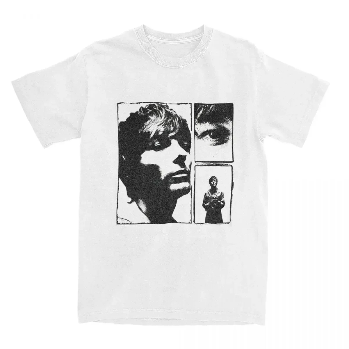 Características de primer plano para hombres y mujeres, camisetas, camisetas, ropa de verano pura, ropa de mujer, top y2k